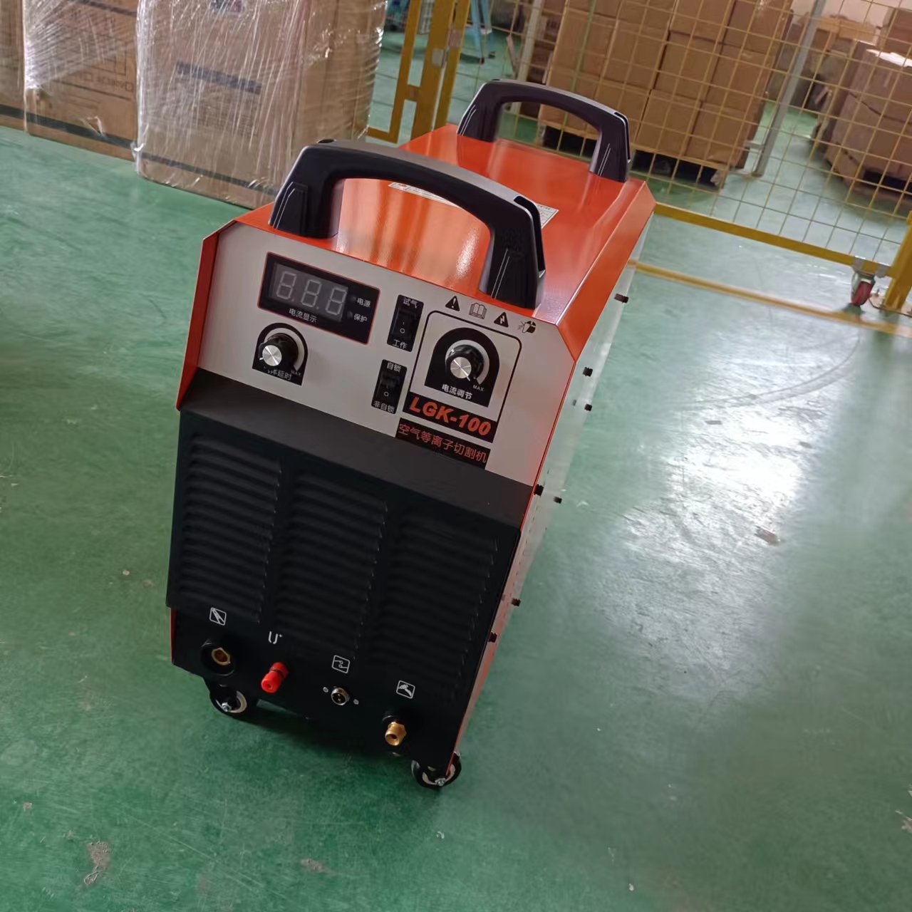 浙江380v内置气泵等离子切割机lgk100等离子切割机不用外接气源