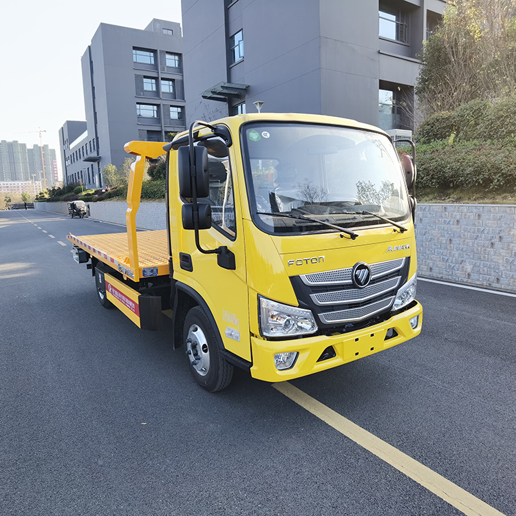 国六蓝牌福田欧马可清障车抢险救援车辆托运