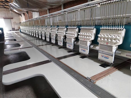 出售越美12930350间距高速绣花机