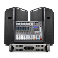 狮乐shile舞台会议音响套装舞台音响套装