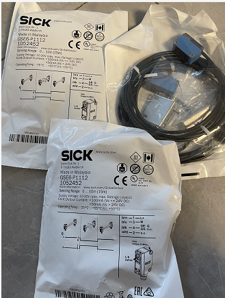 sick对射式光电传感器GSE6-P1112调试方法
