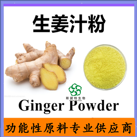 生姜提取物10:1 水溶性生姜粉 含姜辣素生姜粉  生产