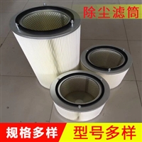 钢厂除尘滤筒脉冲除尘器 高温滤筒粉尘过滤 覆膜空气滤芯