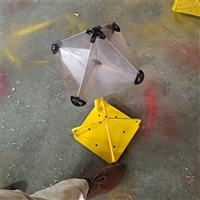 雅丹江航道警示浮标 聚乙烯船舶航标