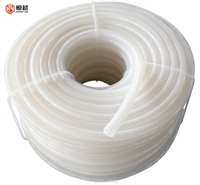 食品级硅胶编织管、耐磨损耐腐蚀、缠绕编织硅胶软管