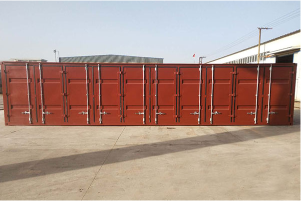 华油钻采 海运集装箱定制 钢质箱体结构 稳固耐用