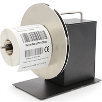 双向R9标签自动回卷机 条码纸不干胶卷纸器 洗水唛收卷回绕器120mm