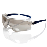 3M 10436 茶色镜片防冲击防刮擦骑行防风沙防护眼镜