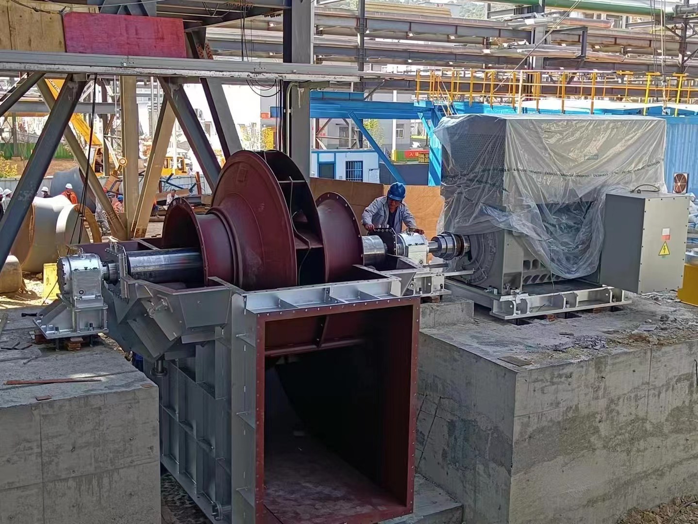 nkg山西通洲煤焦集团2套干熄焦节能环保减排耐磨循环风机