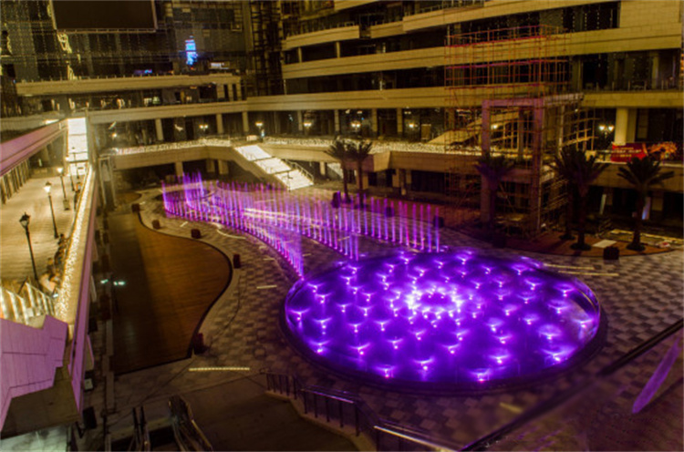 现代艺术风格音乐喷泉类别复合喷泉喷水方式其他制作工艺是加工定制