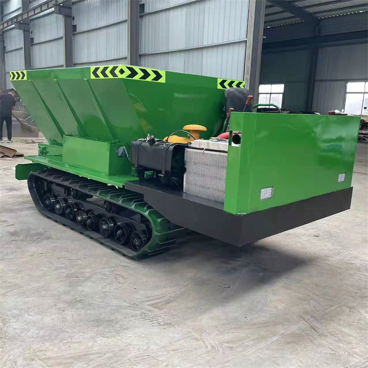 新型农用撒粪车 履带式撒粪车 大马力履带抛肥机