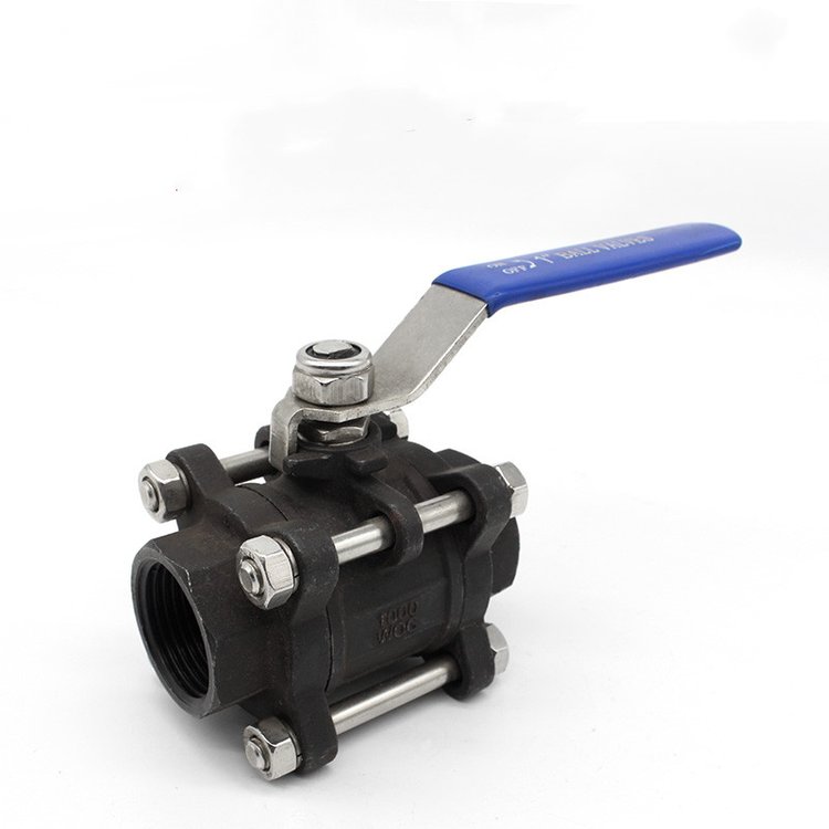 q61f-16c耐高温蒸汽焊接球阀 手动耐高压球阀 wcb碳钢三片式对焊球阀