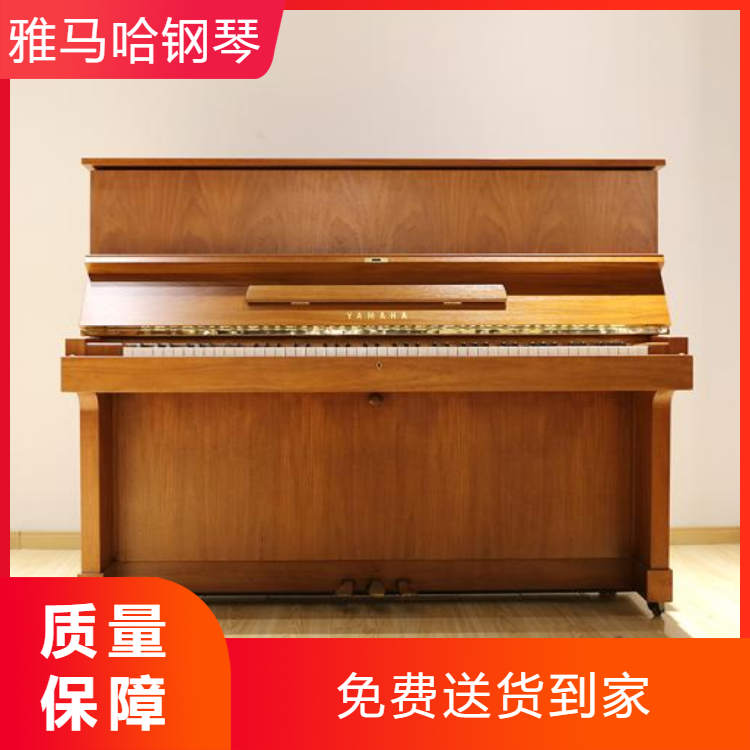 雅马哈 YAMAHA W104立式木纹 棕色亮光NN级TOP HEIGHT演奏琴