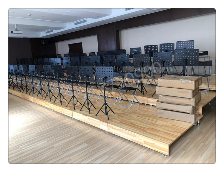 大型乐器演奏伸缩合唱台乐器演奏台