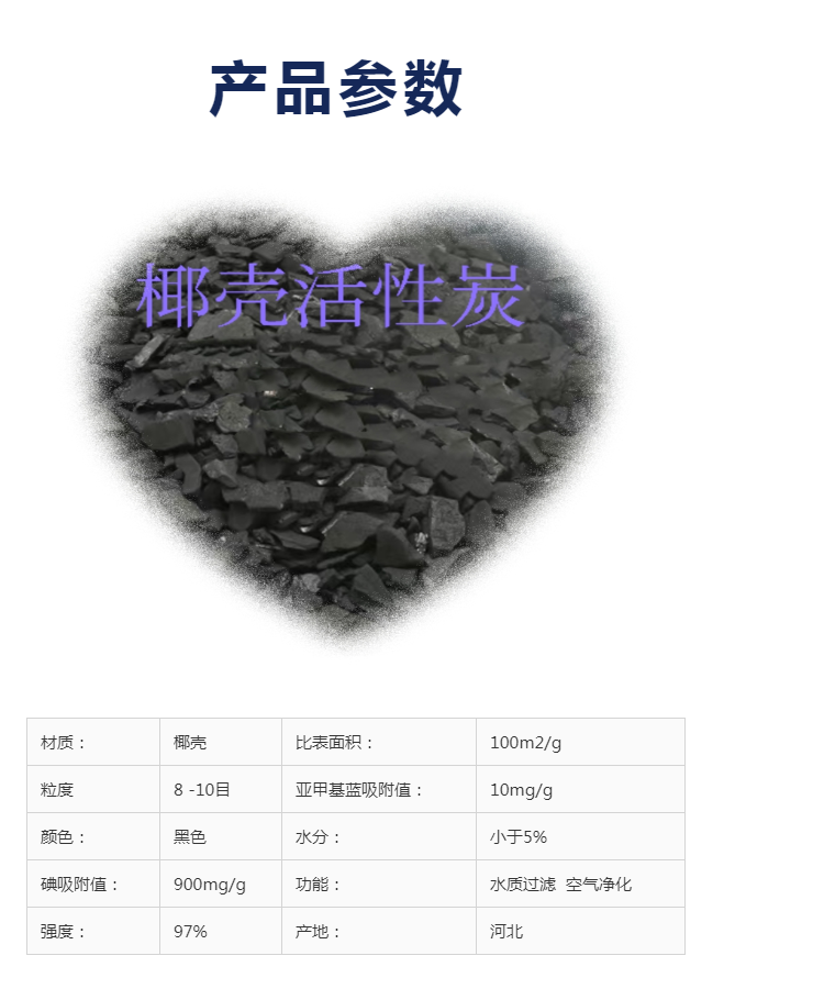 北京延庆供应椰壳活性炭 水处理椰壳活性炭 一吨价格