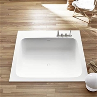 RexaDesign浴缸洁具产品Maxi系列嵌入式浴缸意大利卫浴