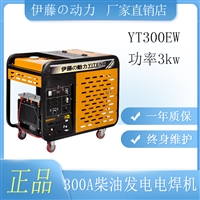 移动式柴油电焊机YT300EW