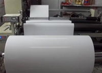 塘厦格拉辛离型纸单面淋膜硅油纸 白色格拉辛硅油覆膜纸卷