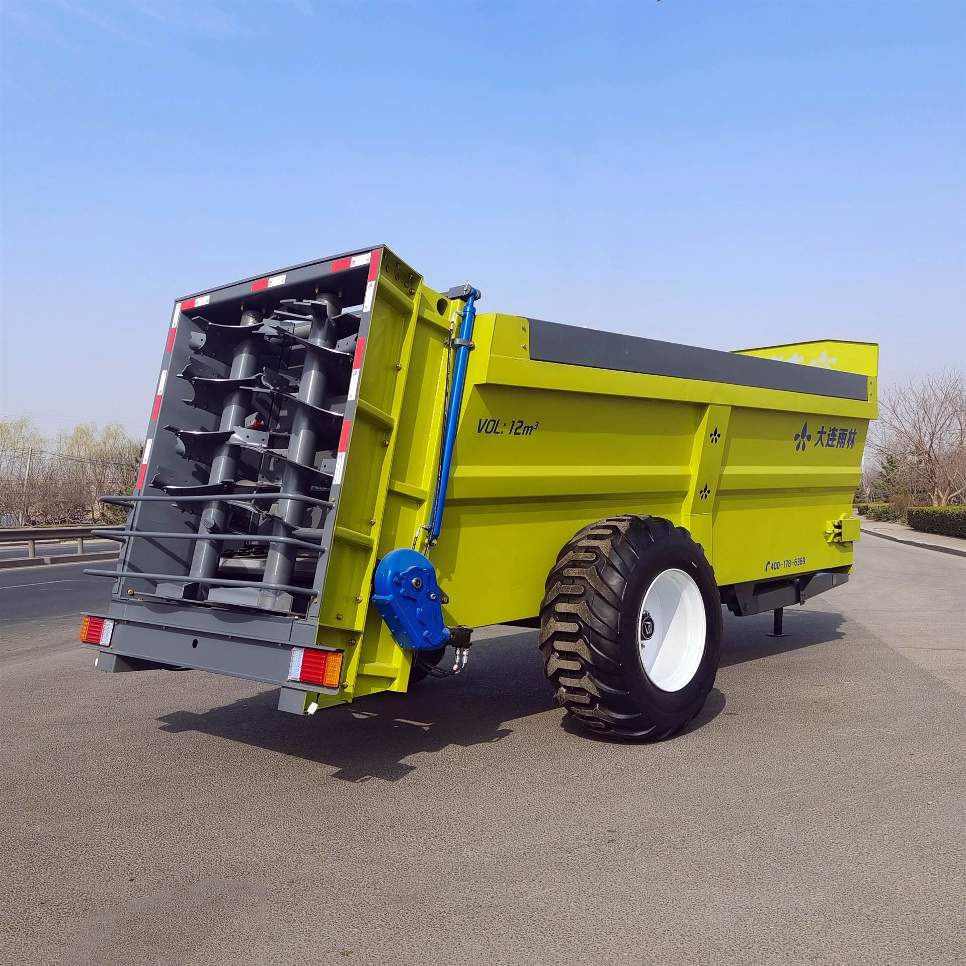 湿粪撒粪车 大型扬粪车  牛羊粪抛洒车