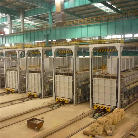 大型热处理电炉 1400度台车炉 机械零件热处理用