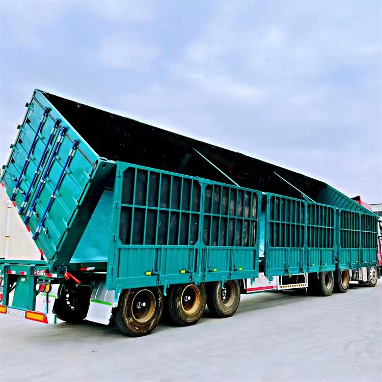 10米集装箱骨架侧翻自卸车详解