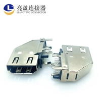 USB HDMIĸ 19P 90ȲʽDIP  HDMI
