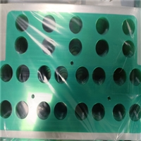 CNC专用绿色保护膜单层中粘不起翘方形铝壳电池外包蓝膜