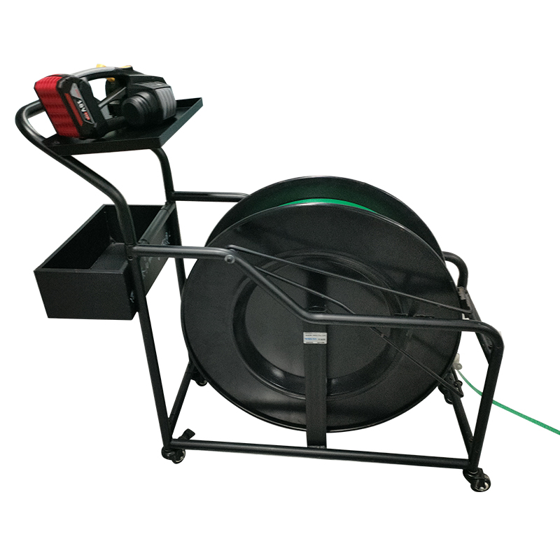 打包机带盘车辅助工具带盘车pet塑钢带托盘车pp带盘车纤维带推车