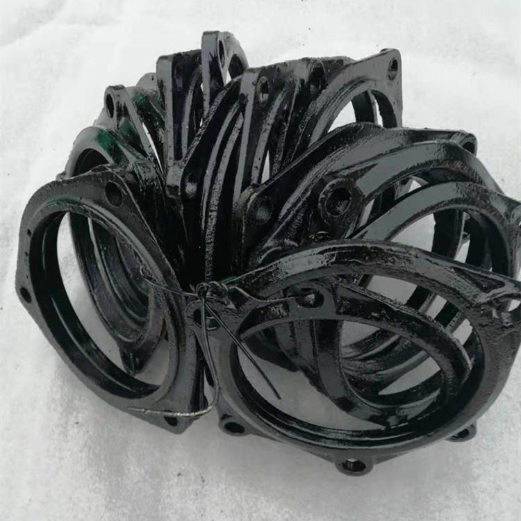 排污铸铁管唐山法兰压盖连接铸铁管