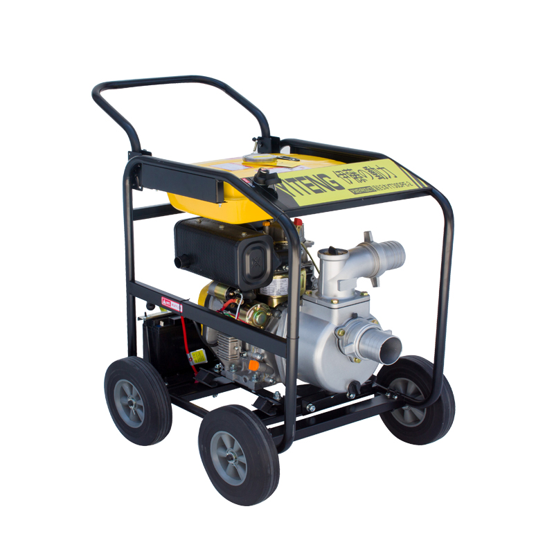 上海伊藤8寸移动式柴油排水泵yt80dpe