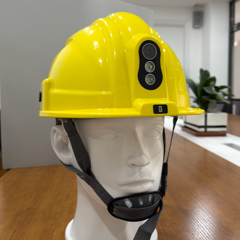 高科技头盔4g智能安全帽gps北斗定位近电报警安全帽