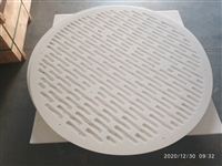 四氟PTFE特氟龙孔板筛板非标加工件