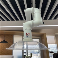 青岛万向排气罩 上海台雄SAN-6412万向三节顶式抽气罩