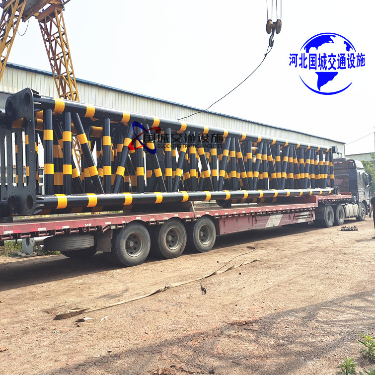 国城 公路限高架厂家 固定式铁路立交桥限高防护架 05-8184