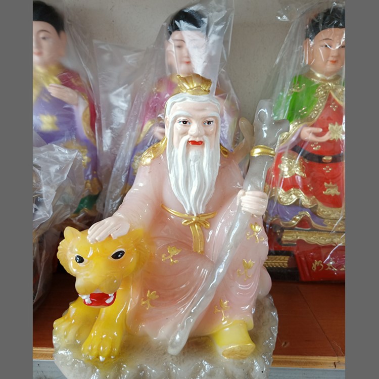 山神爷佛像供奉 山神佛像 山神奶奶神像摆件