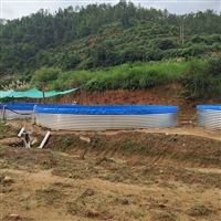 平地鱼池户外水产池 厂家定制