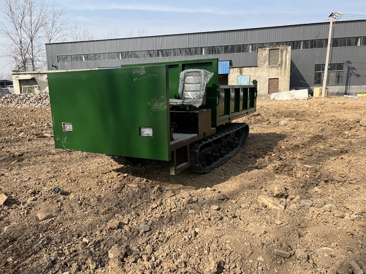 3吨工程矿山履带运输车 山区爬山虎运输车 果园山地农用拉货运输车-搜