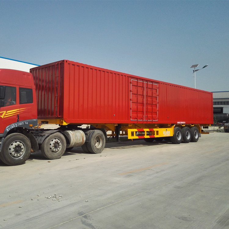 30尺3轴集装箱半挂技术更新质量