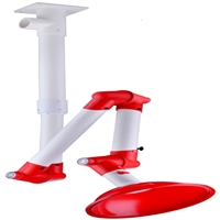 奥普0604万向抽气罩 实验室PP可伸缩吸气罩