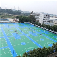天津河西硅pu球场施工制造-都佰威体育