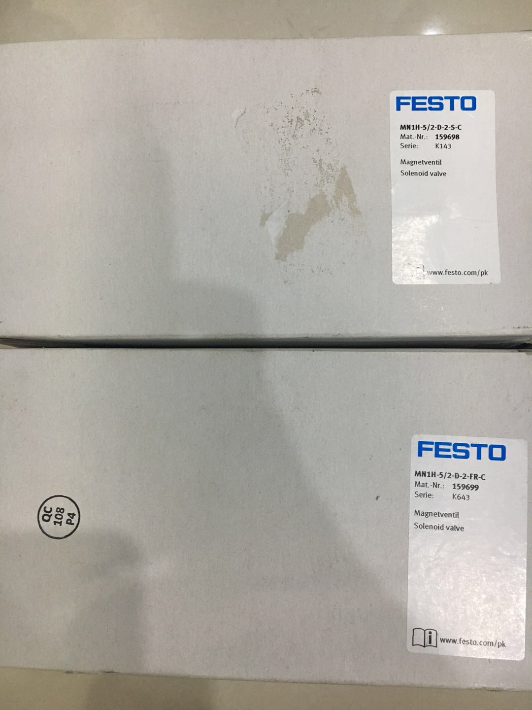 FESTO单稳态电磁阀MN1H-5/2-D-1-FR-C符合标准