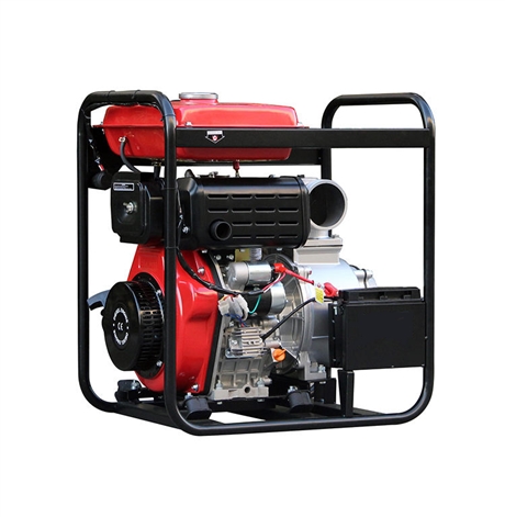 4寸电启动柴油抽水泵 自吸柴油抽水机hs40dpe-搜采通