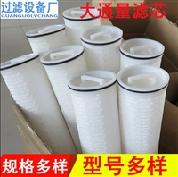 折叠滤芯 打褶式大通量滤芯