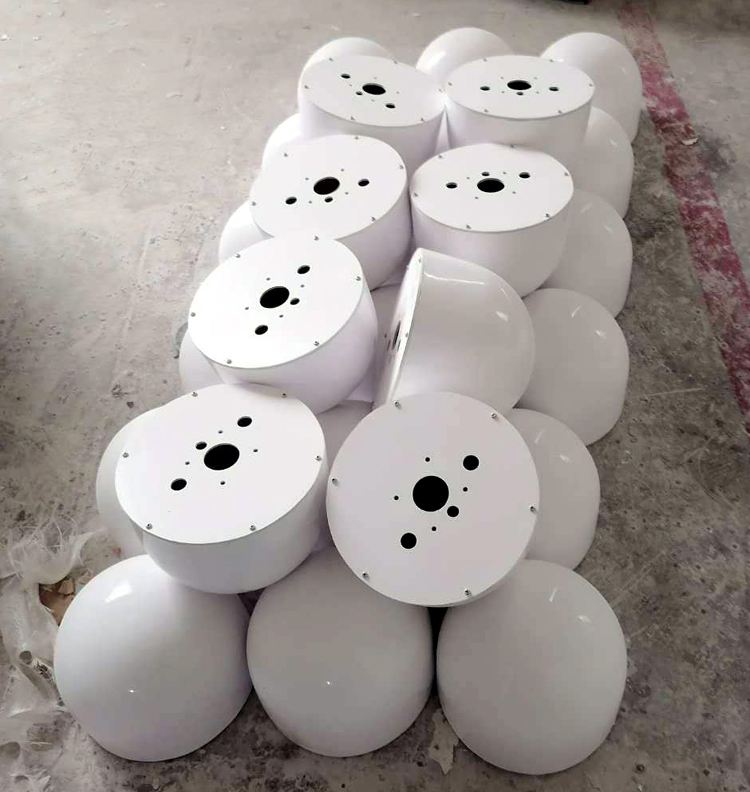 225型gnss天线罩 gps天线罩 北斗天线罩 双面光亮天线保护罩