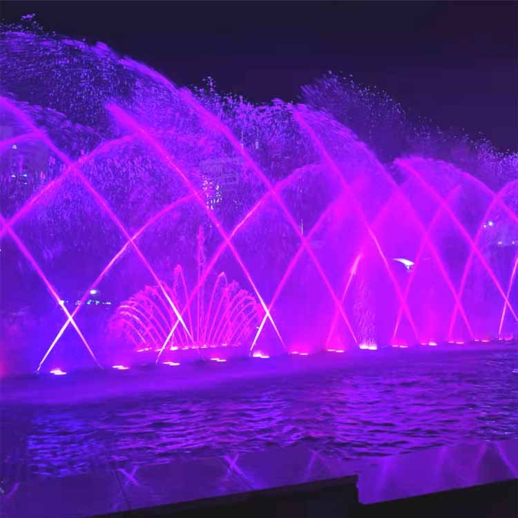 宣城喷泉施工 超高喷泉 雾森喷头 临沂喷泉设备工程公司