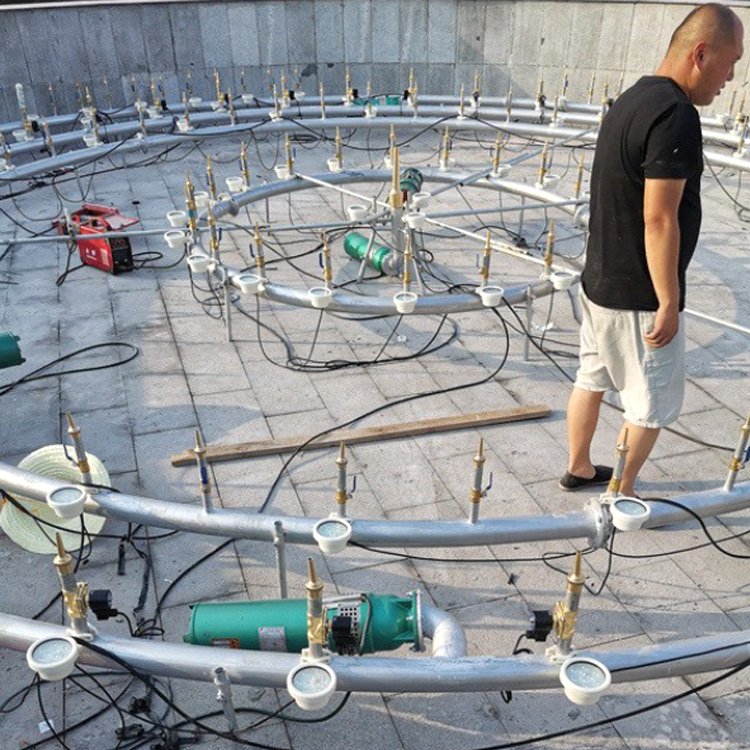 柳州喷泉施工 喷泉企业 造雾设备价格 怀化哈尔滨音乐喷泉设备