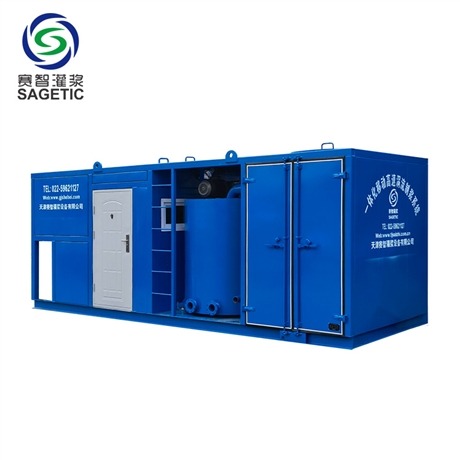 SZ-YT3000 一体化移动高速涡制浆系统 采空区治理注浆