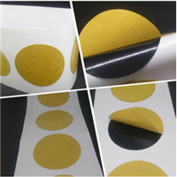 长治姜黄色PET双面胶 0.05mmPET双面胶带 模切各种形状