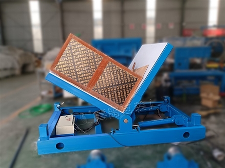 供应全自动模具翻转台90度翻模机90度模具钢带翻转机