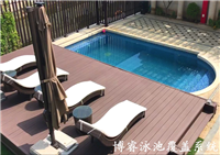 游泳池全自动保温盖 别墅泳池移动盖板 不锈钢材承重防树叶